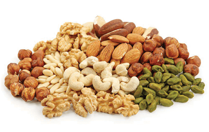 Dry fruits and nuts